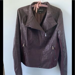 Marc New York faux leather jacket.